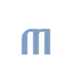 Maebble Logo - Blue M