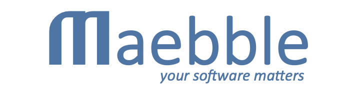 Maebble - your software matters